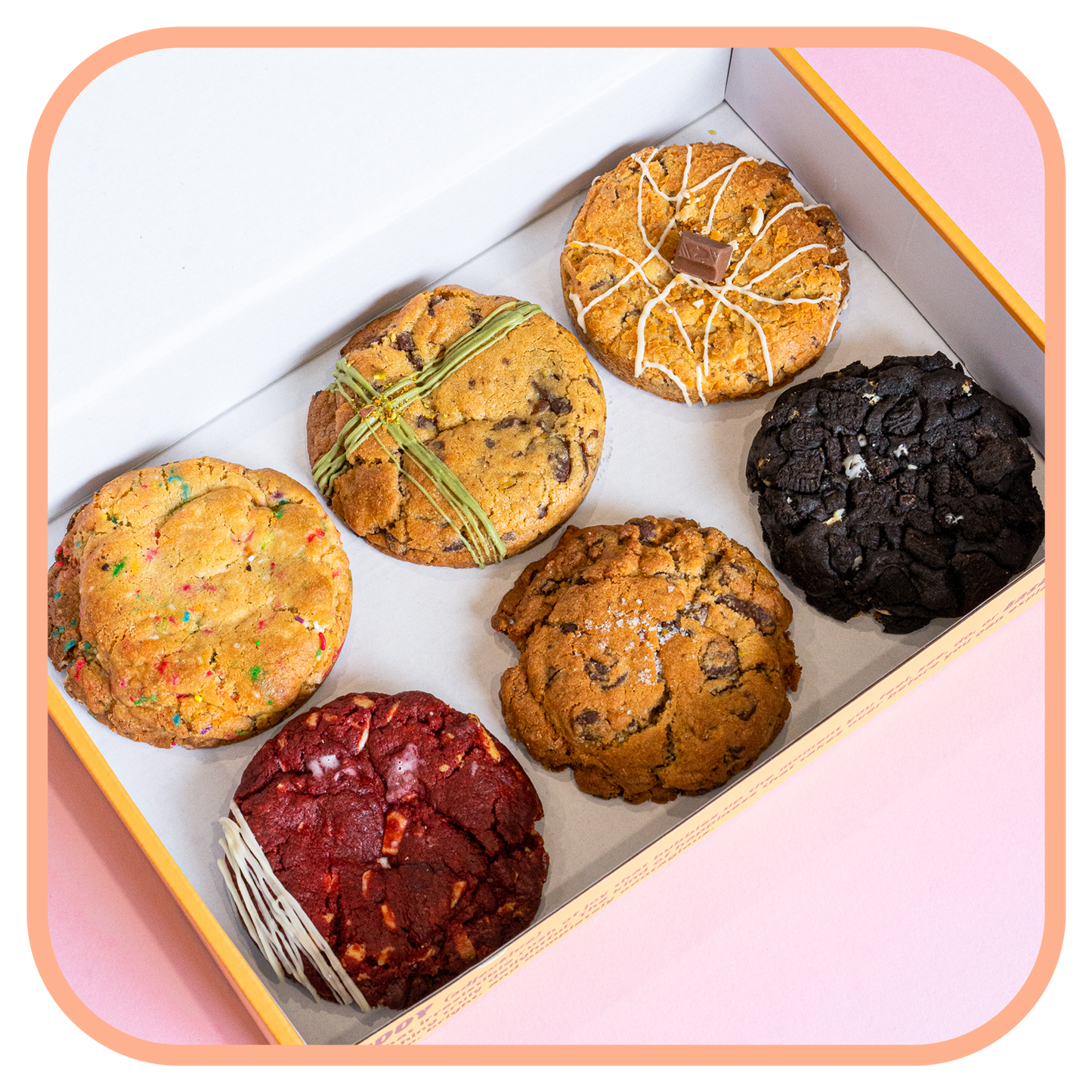 12 Pack - Funfetti Cookie Box