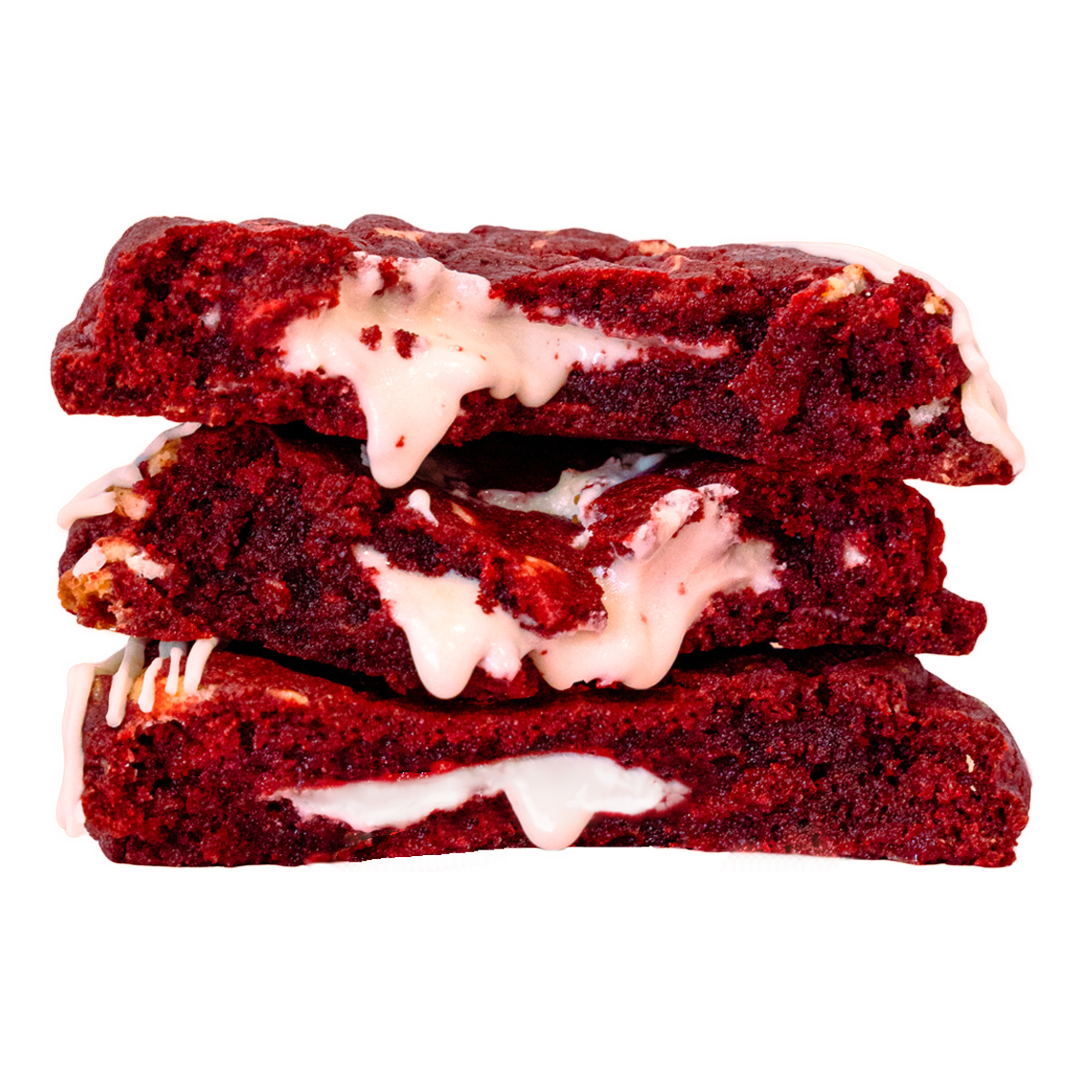 12 Pack - Red Velvet Cookie Box