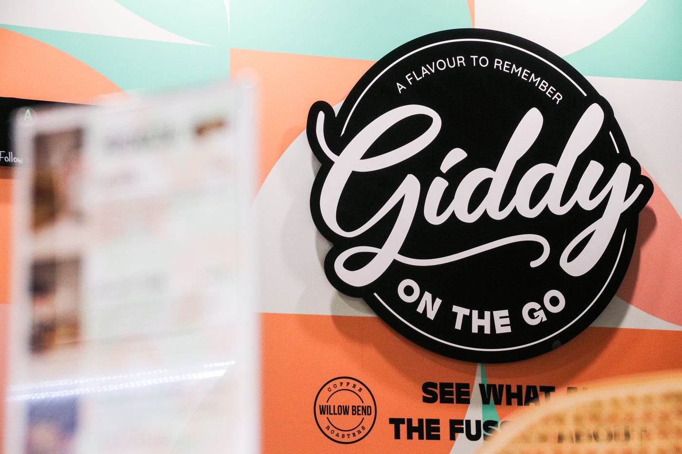 Inside the original Giddy On The Go cafe in Adelaide